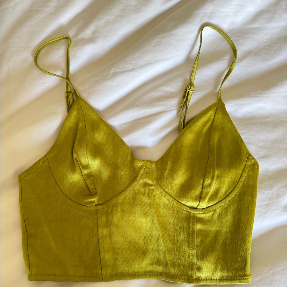 Zara corset top